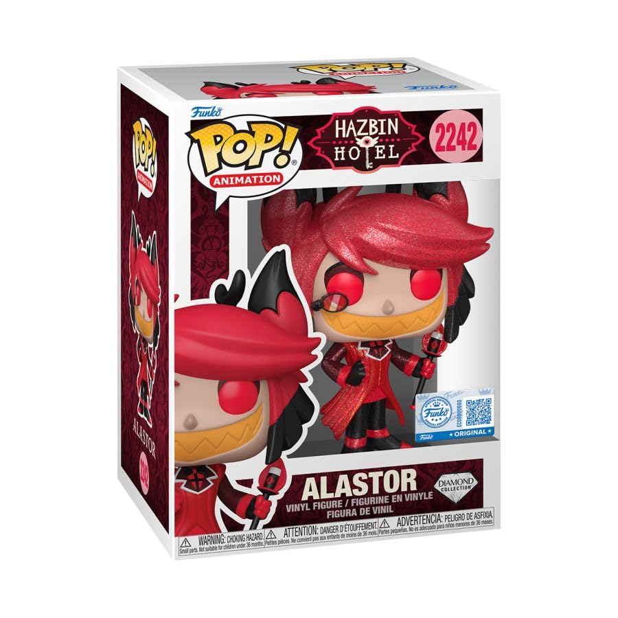 Funko Pop! Animation Hazbin Hotel Alastor Diamond Glitter